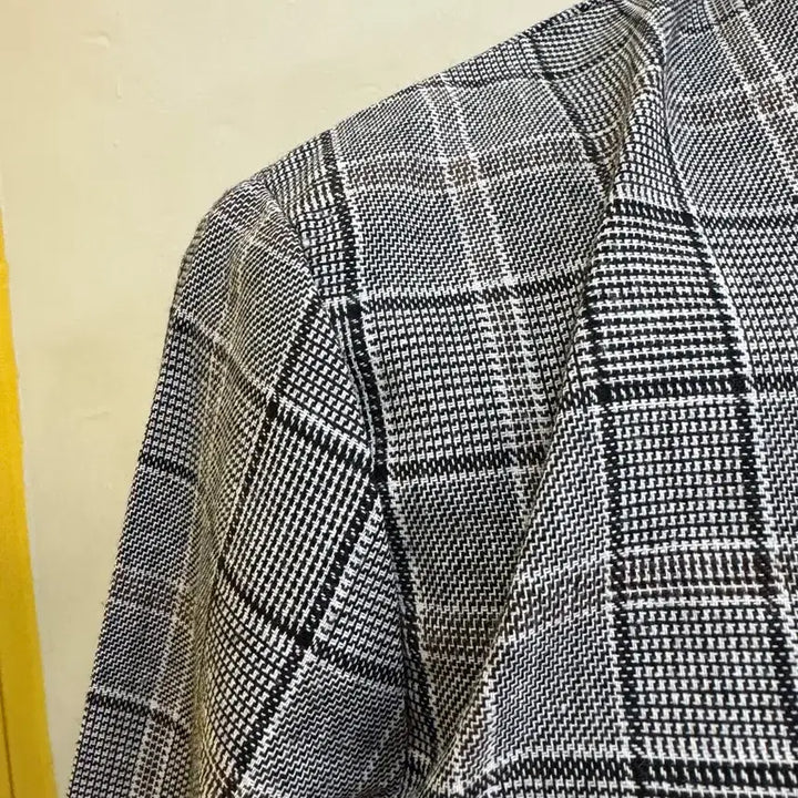 [BUNJANG] SHASHA Checkered Frill Neck Blouse with Ribbon Detail / 샤샤 SHASHA 체크 프릴넥 블라우스 리본 디테일 빈티지 무드