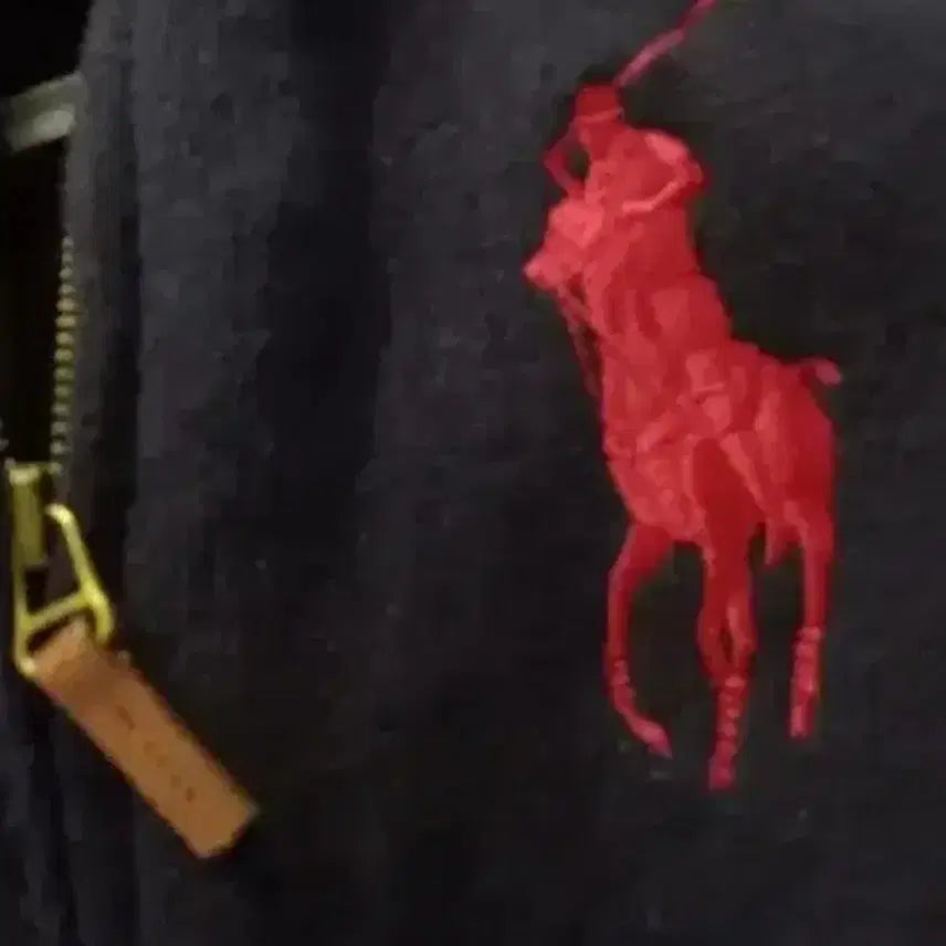 [BUNJANG] Polo Ralph Lauren Big Pony Knit Full Zip Jacket L / 폴로 POLO 빅포니 니트집업 100/L