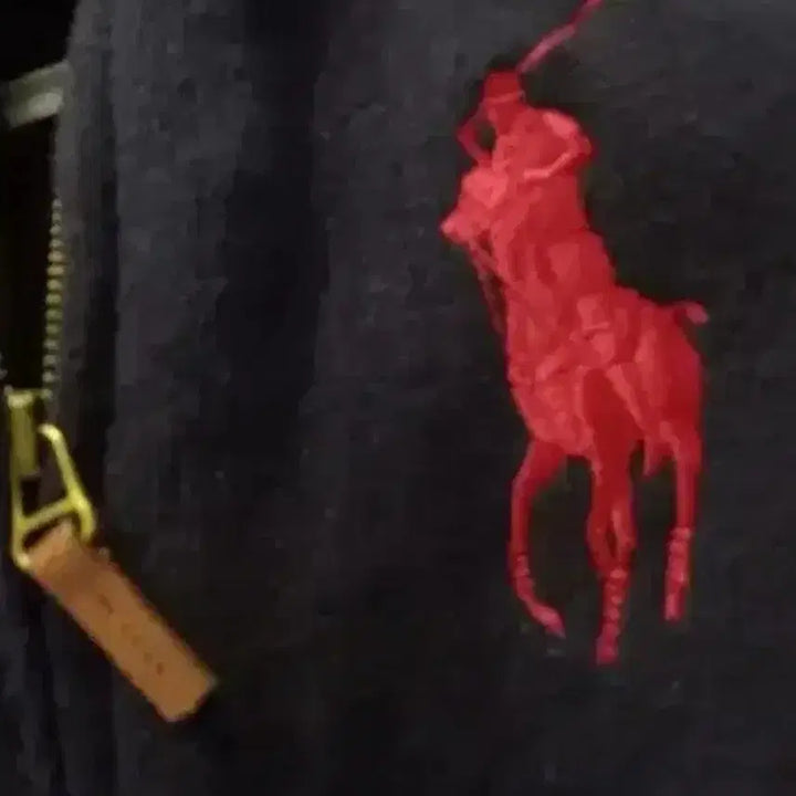 [BUNJANG] Polo Ralph Lauren Big Pony Knit Full Zip Jacket L / 폴로 POLO 빅포니 니트집업 100/L