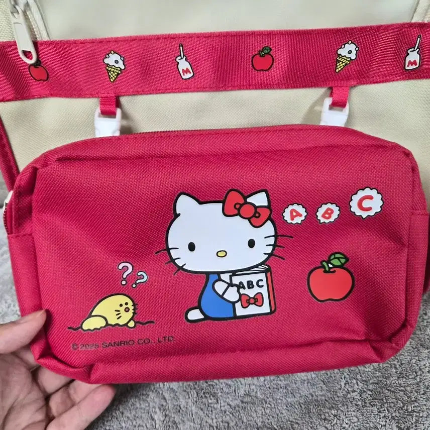 [BUNJANG] Sanrio Hello Kitty Indoor Shoes Bag / 정품) 헬로키티 실내화가방 학원가방 새상품