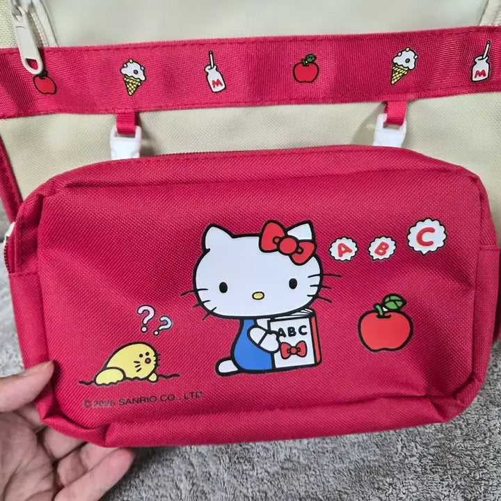 [BUNJANG] Sanrio Hello Kitty Indoor Shoes Bag / 정품) 헬로키티 실내화가방 학원가방 새상품