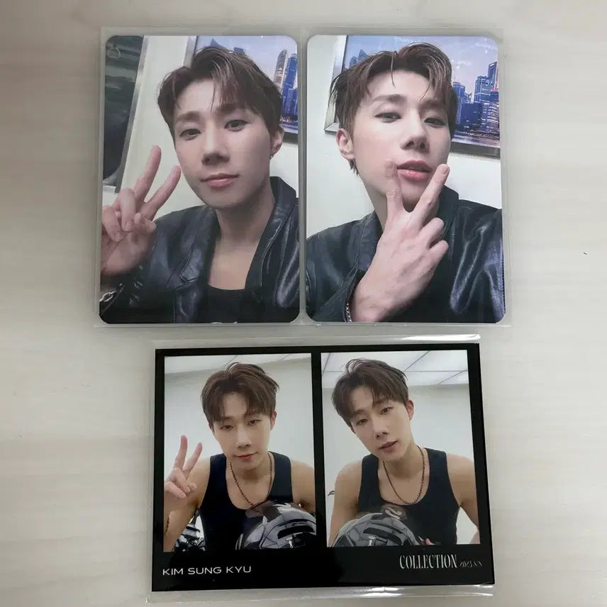 [BUNJANG] INFINITE Sunggyu Makestar Photocard Set / 인피니트 성규 메이크스타 포카 세트