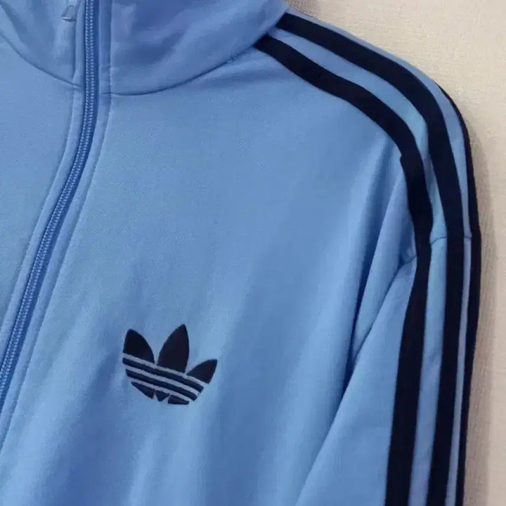 [BUNJANG] Adidas Firebird Track Top Jersey Blue Navy Size 100-105 / 아디다스 파이어버드 스카이블루 네이비 트랙탑 저지 져지집업 100~105