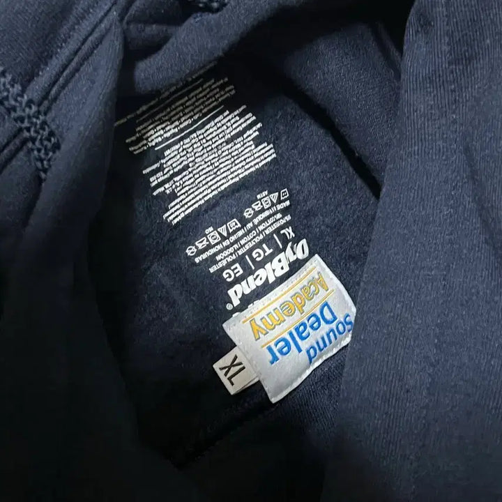 [BUNJANG] Balansa Welcome Records Hoodie Navy XL / 발란사 웰컴레코즈 후드티 네이비 XL