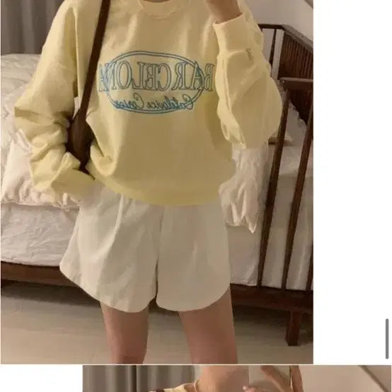 [BUNJANG] Meridate Man to Man Sweatshirt / (1회착용) 메리데이트맨투맨