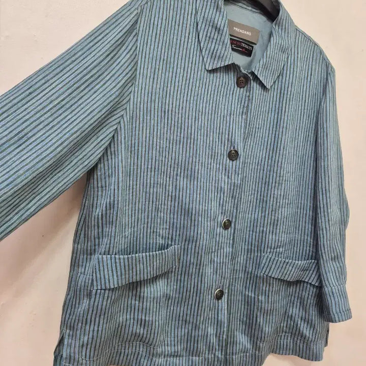 [BUNJANG] 24s Linen Loose Jacket (55-66) / 24s 쁘랭땅 린넨 루즈 자켓(55~66)
