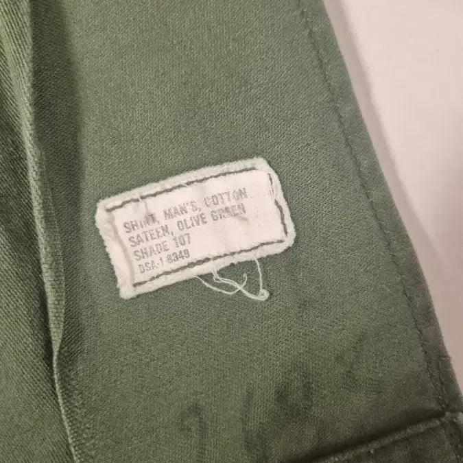 [BUNJANG] US Air Force OG-107 Shirt (2nd Gen) / 60s 미군 오리지널 미공군 og-107 셔츠 2세대 100사이즈 팝니다