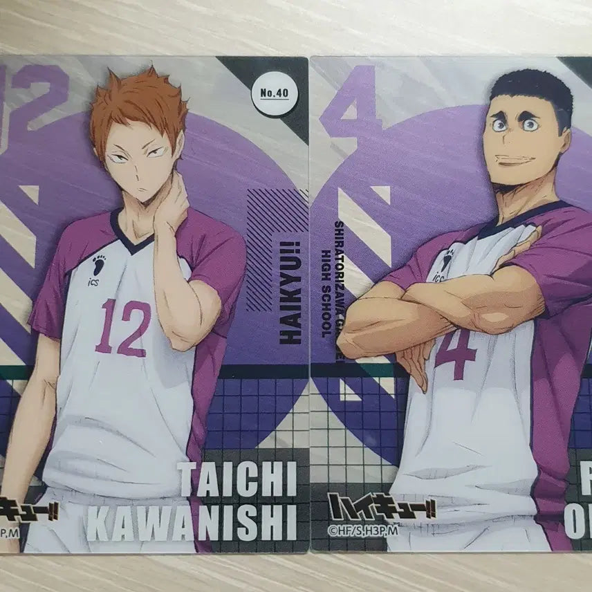 [BUNJANG] Haikyu Shiratorizawa Card Bundle Set / 하이큐 시라토리자와 카드 일괄
