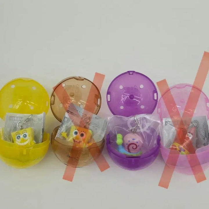[BUNJANG] SpongeBob Sponge Stamp 2-Piece Set / 스펀지밥 메지루시 2종 세트