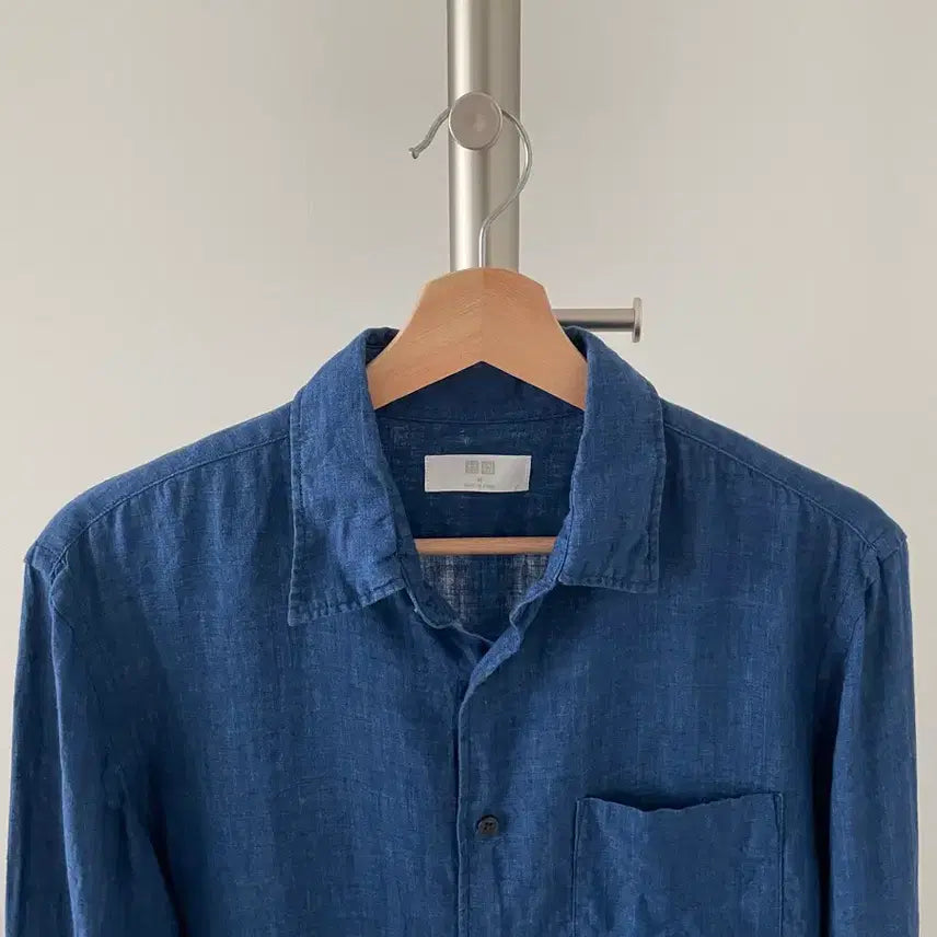 [BUNJANG] UNIQLO Linen Shirt / 유니클로(UNIQLO) 린넨 셔츠