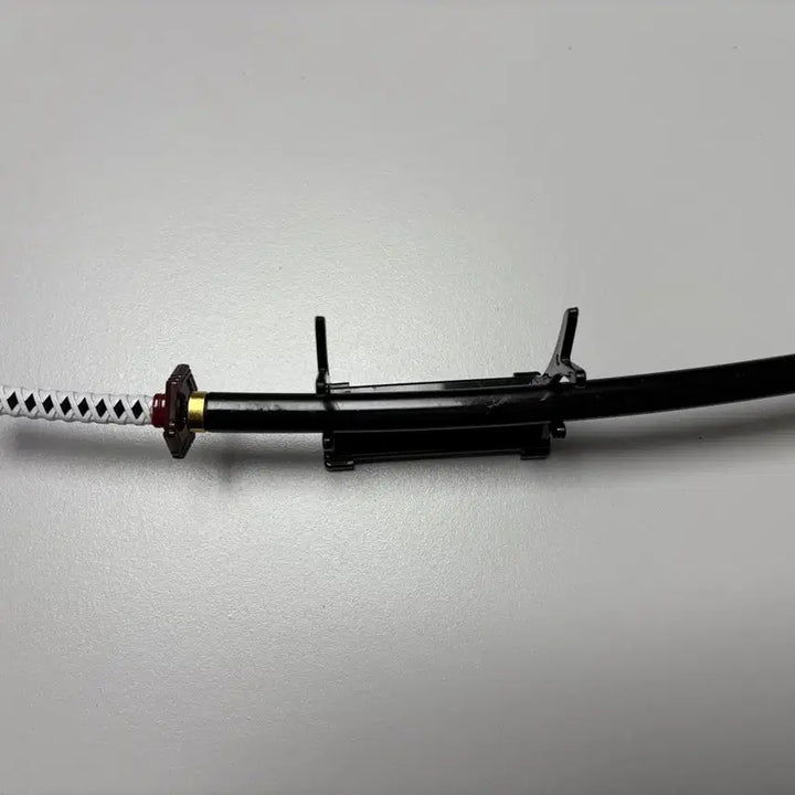 [BUNJANG] Demon Slayer Giyu Nichirin Blade Sword Set / 귀멸의 칼날 기유 미니 일륜도 장식검+ 거치대 세트