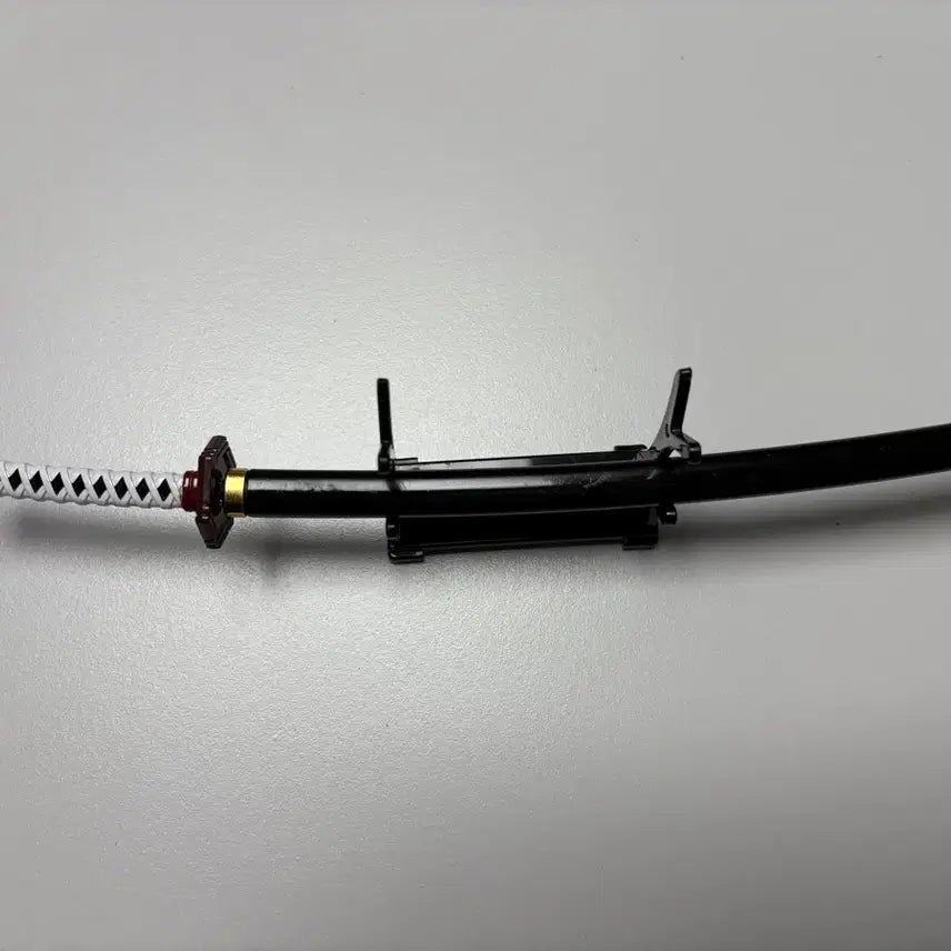 [BUNJANG] Demon Slayer Giyu Nichirin Blade Sword Set / 귀멸의 칼날 기유 미니 일륜도 장식검+ 거치대 세트
