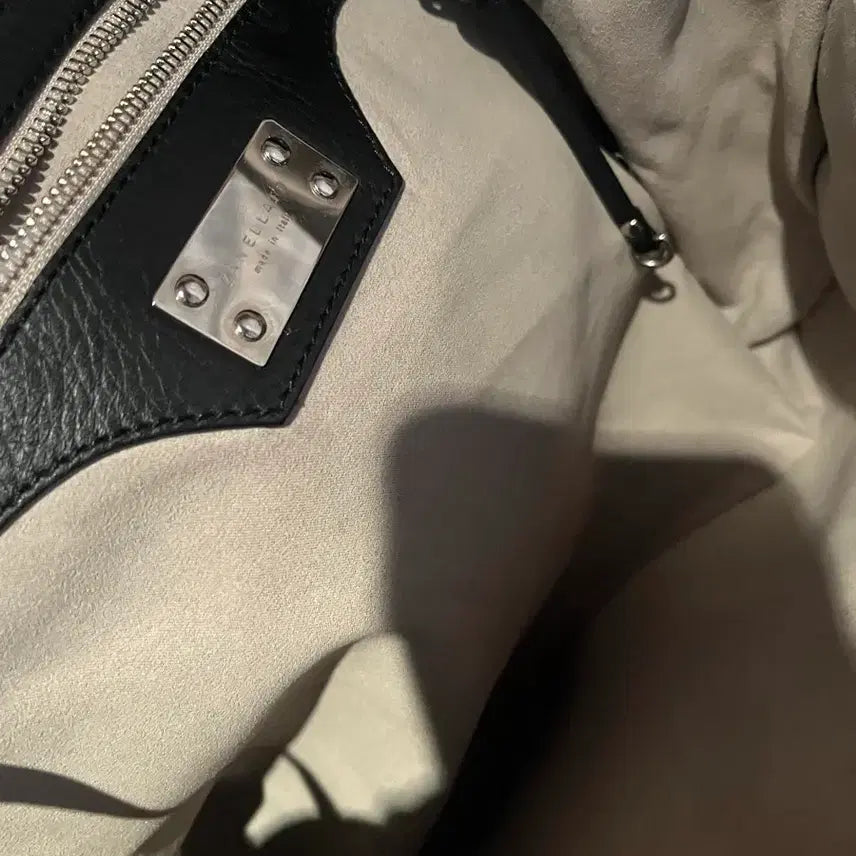 [BUNJANG] Zanellato Postina Black Leather Tote Bag / 자넬라토 포스티나 블랙 레더 토트백