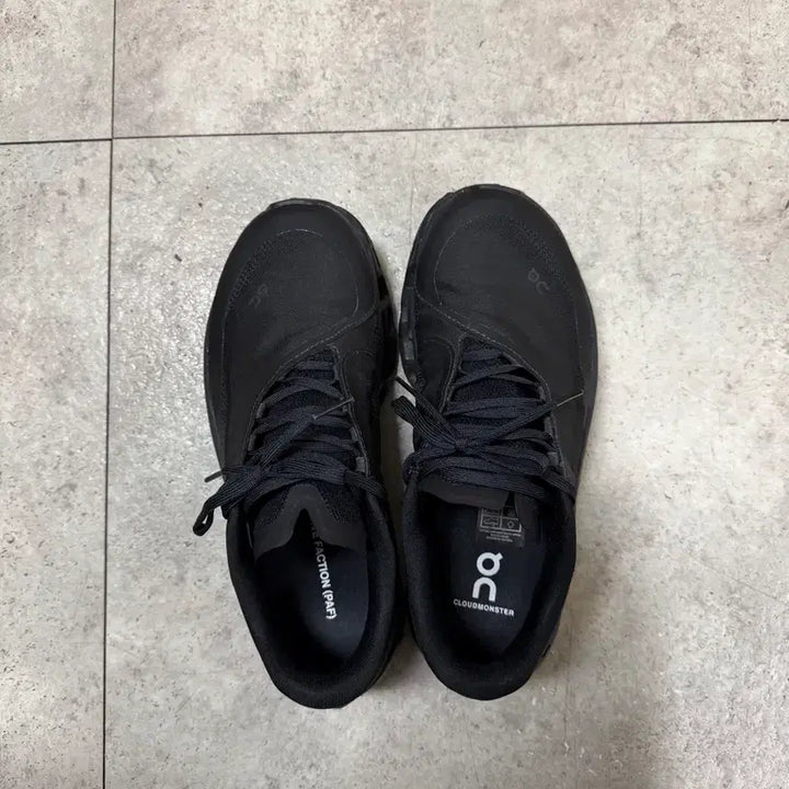[BUNJANG] On Running x Post Archive Faction Cloudmonster 2 Black Sneakers / (W) 온 러닝 x 포스트 아카이브 팩션 (파프) 클라우드몬스터 2 블랙