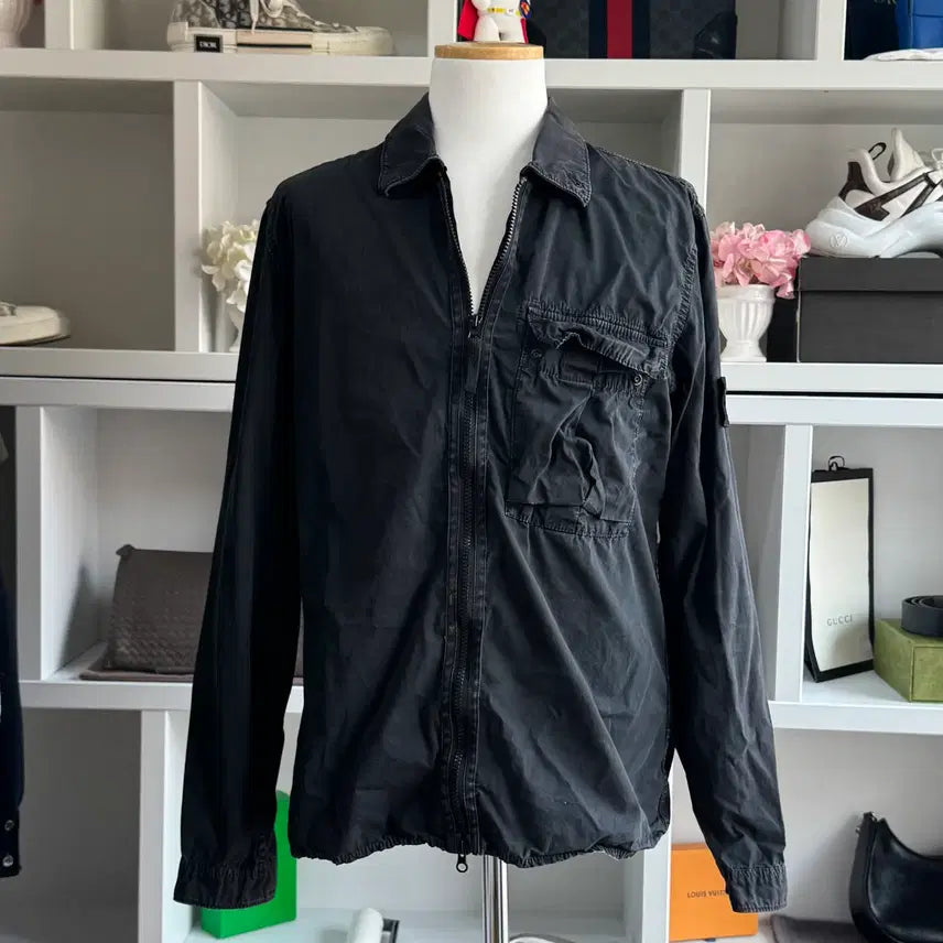 [BUNJANG] Stone Island Old Effect Overshirt Jacket / [새상품급,M] 스톤아일랜드 올드이펙트 오버셔츠 자켓 씨피컴퍼니 자켓