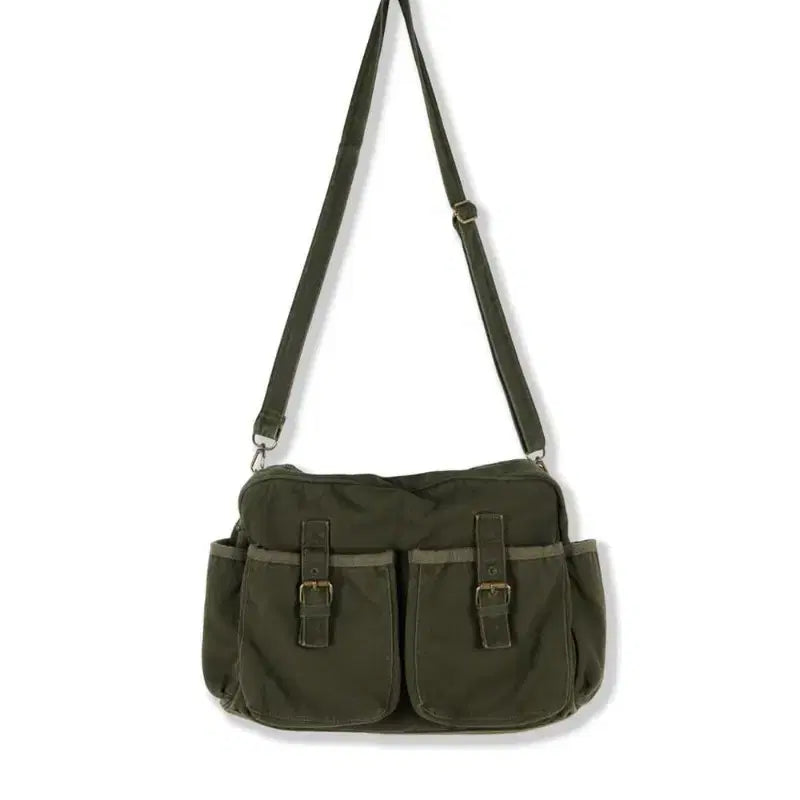 [BUNJANG] Perren Mailbag Olive Crossbody Bag / [24aw]퍼렌 메일백 올리브 택o