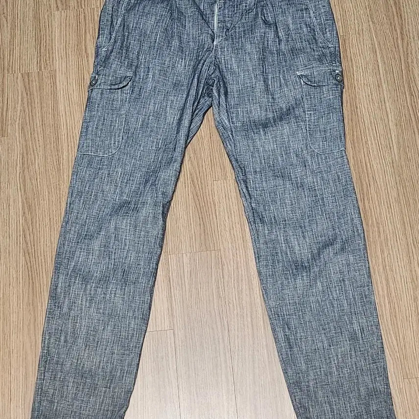 [SOLD OUT] GTA 지티아 샴브레이 카고 바지 48사이즈