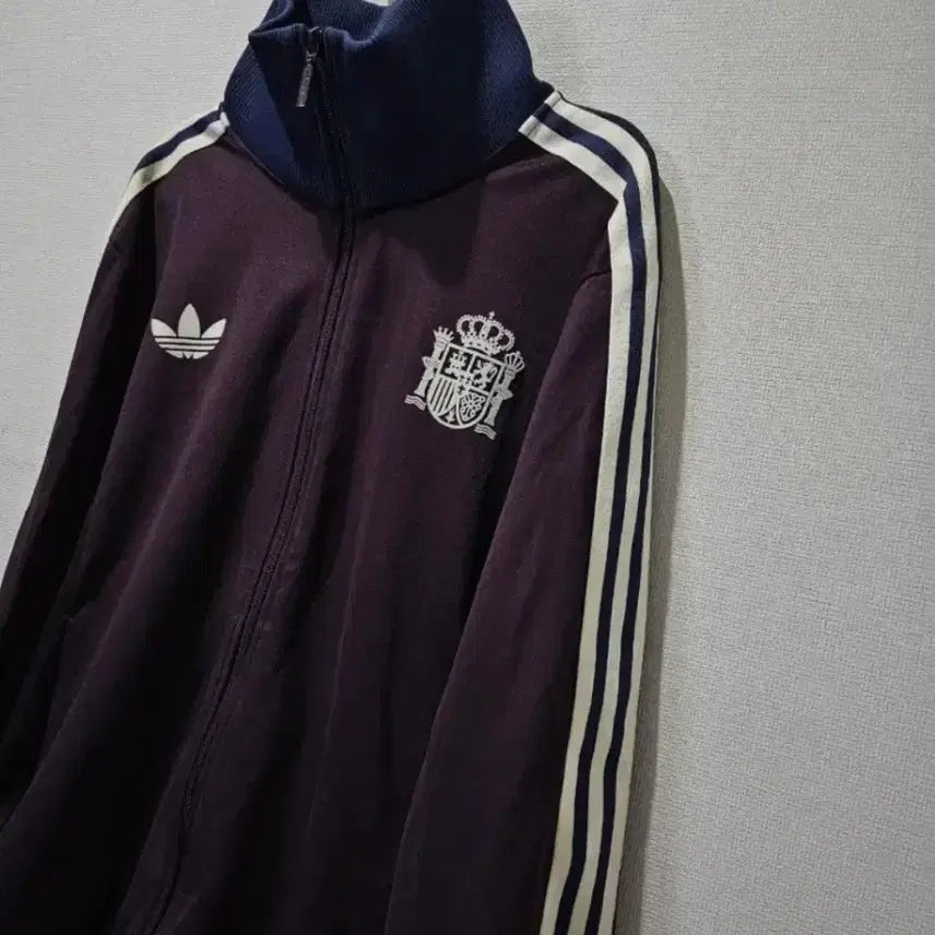 [BUNJANG] Adidas Beckenbauer Burgundy Maroon Track Top Jersey 2XL / 아디다스 스페인 베켄바우어 버건디  마룬 트랙탑 져지 110 /2XL