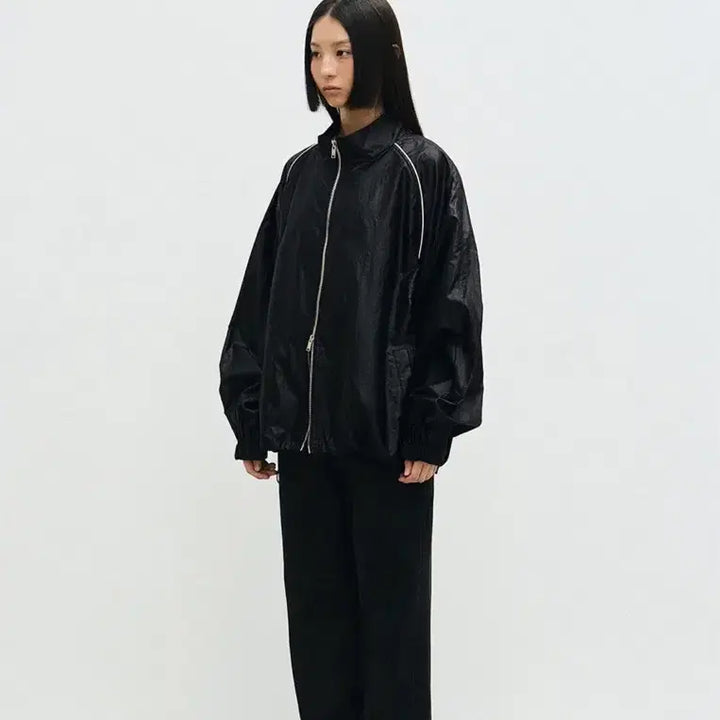 [SOLD OUT] 닉앤니콜 오버사이즈 점퍼 블랙