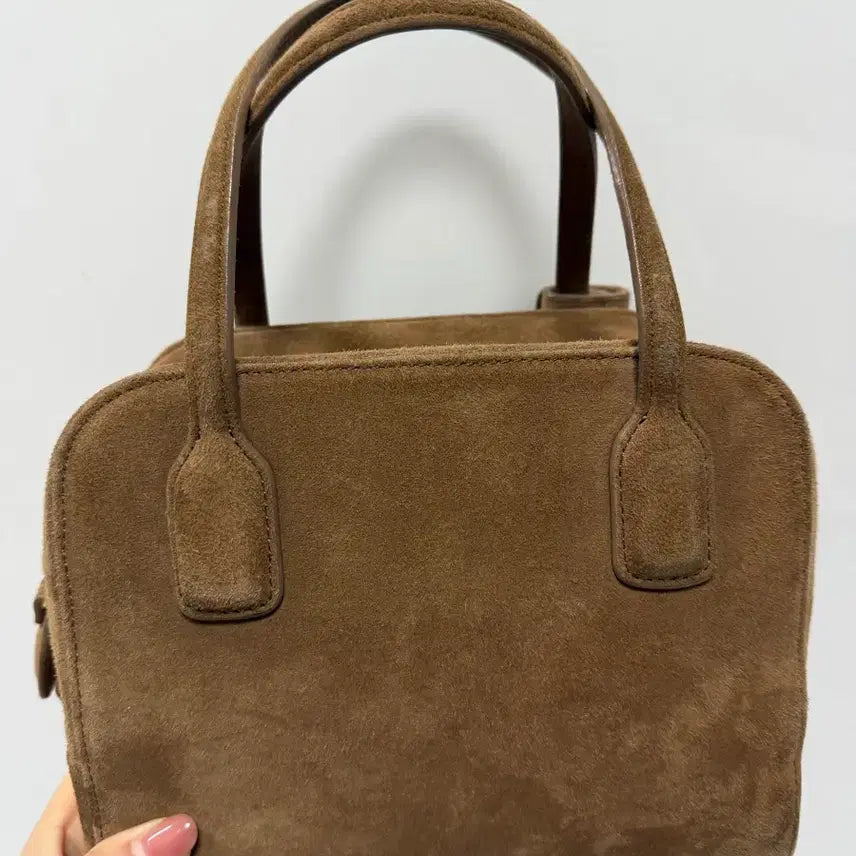 [BUNJANG] Demellier New York Cailey Boston Bag Chestnut / 드마리엘 케일리 보스턴백