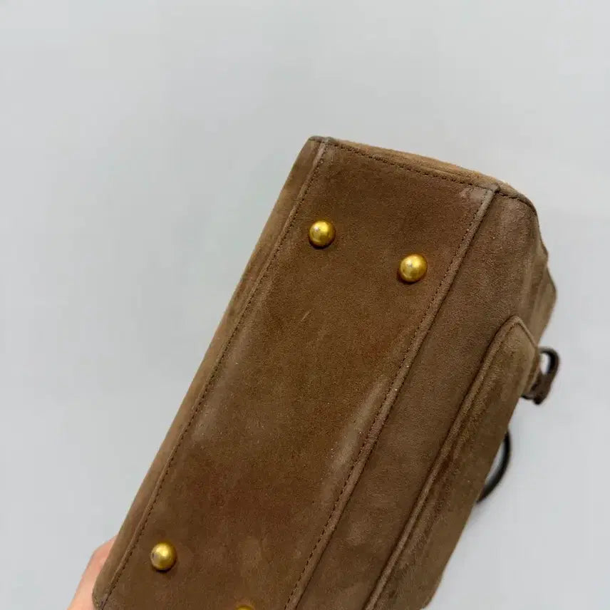 [BUNJANG] Demellier New York Cailey Boston Bag Chestnut / 드마리엘 케일리 보스턴백