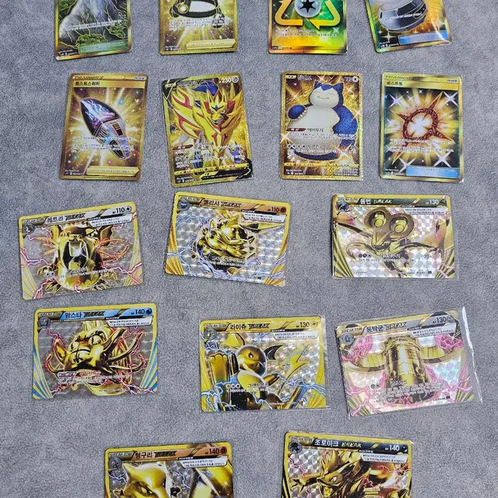 [BUNJANG] Pokemon Card UR and Break Card Bundle Set / 포켓몬카드 ur카드 8개+ break카드8개 일괄