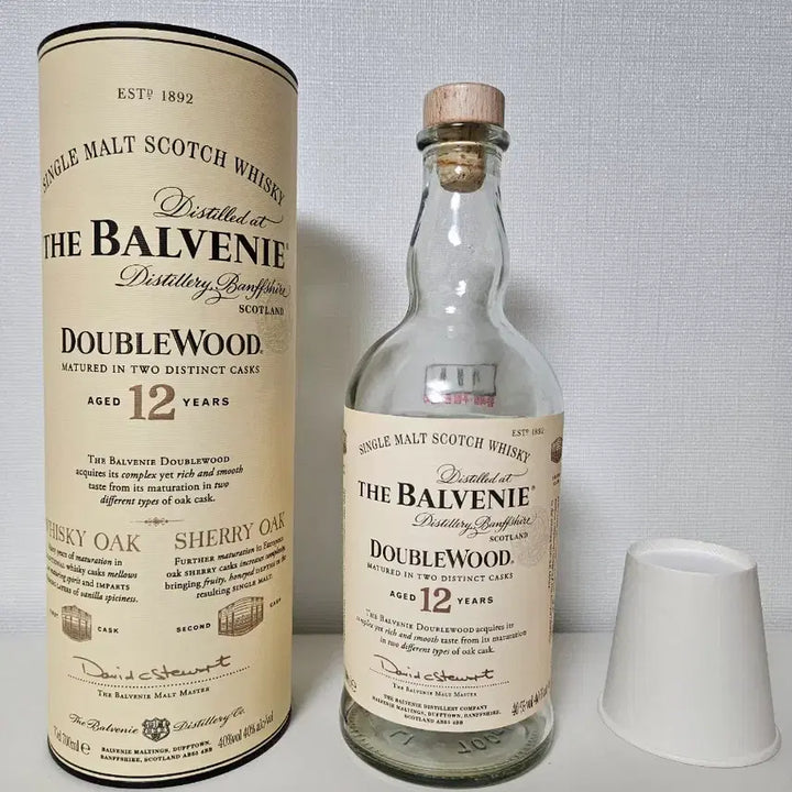 [BUNJANG] Balvenie 12 Year Doublewood Scotch Whisky Empty Bottle / 발베니 BALVENIE 12년 더블우드 양주 위스키 공병 빈병 술병
