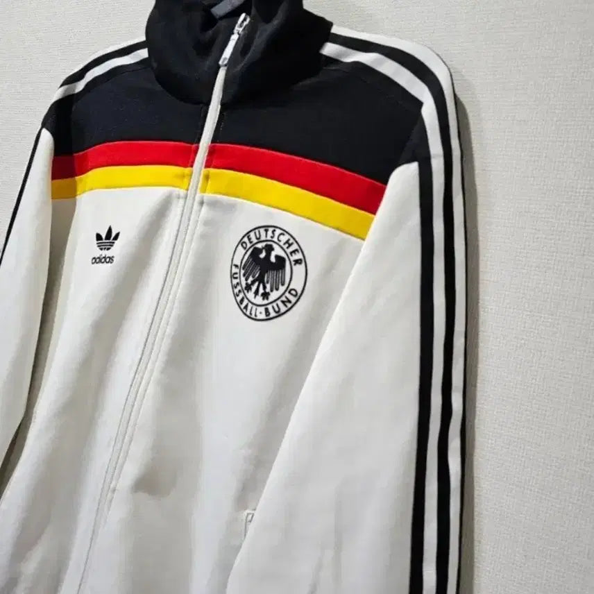 [BUNJANG] Adidas Germany Track Top Full Zip Jacket Jersey Size 95 / M / 아디다스 대장 독일 트랙탑 져지집업 95 / M