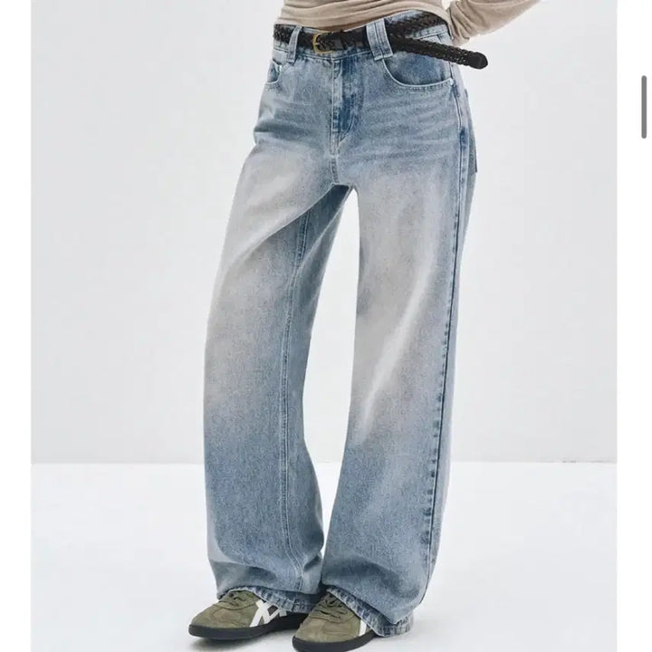[BUNJANG] Dekete Signature Low Rise Wide Jeans / (새상품) 데케트 데님 Signature Low Rise Wide Jea