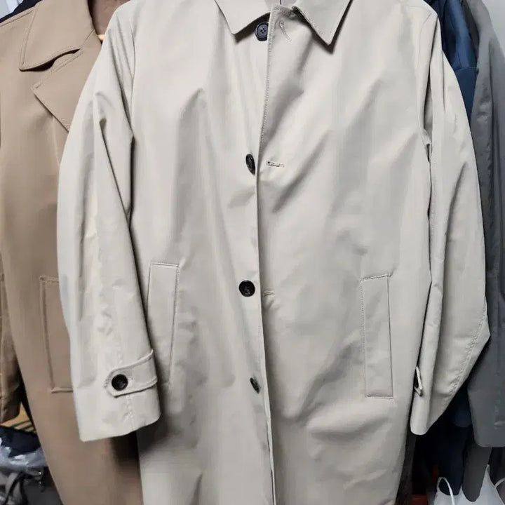 [BUNJANG] Ziozia Semi-Oversized Beige Trench Coat / 지오지아 세미오버핏 트렌치코트