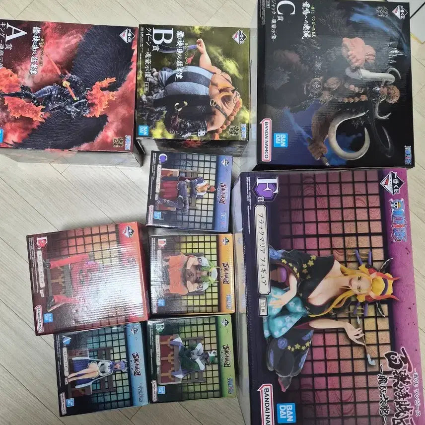 [SOLD OUT] 원피스 피규어 제일복권 토비롯포 삼재해 백수해적단 풀셋 판매