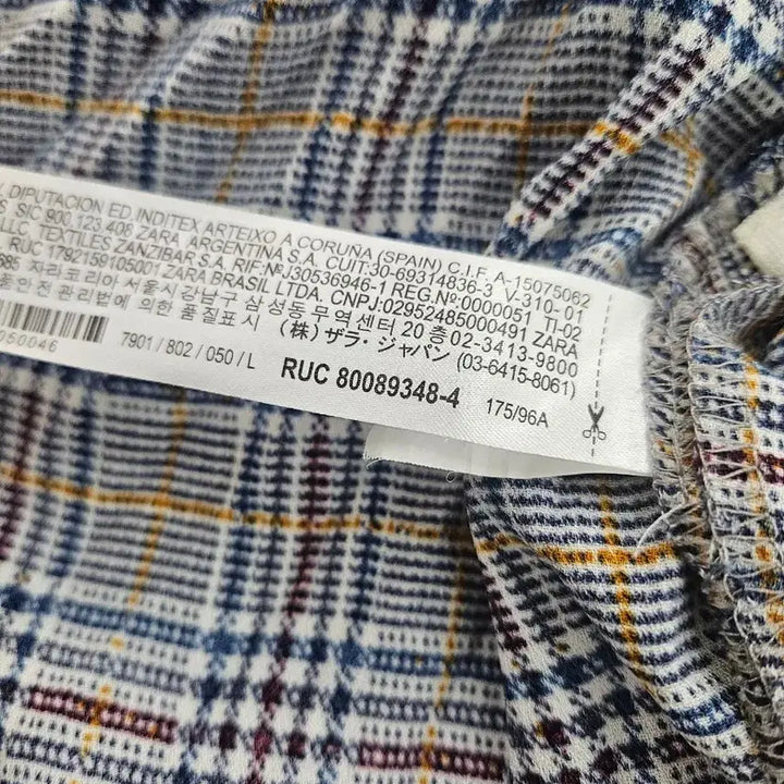 [BUNJANG] ZARA Check Pleated Long Dress / 자라  체크 플리츠롱원피스  95