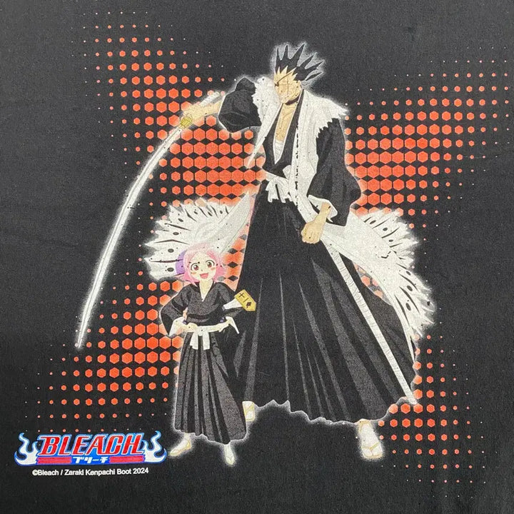 [BUNJANG] Bleach Kenpachi Bootleg Anime T-Shirt / 블리치 켄파치 부틀렉 애니메이션 티셔츠