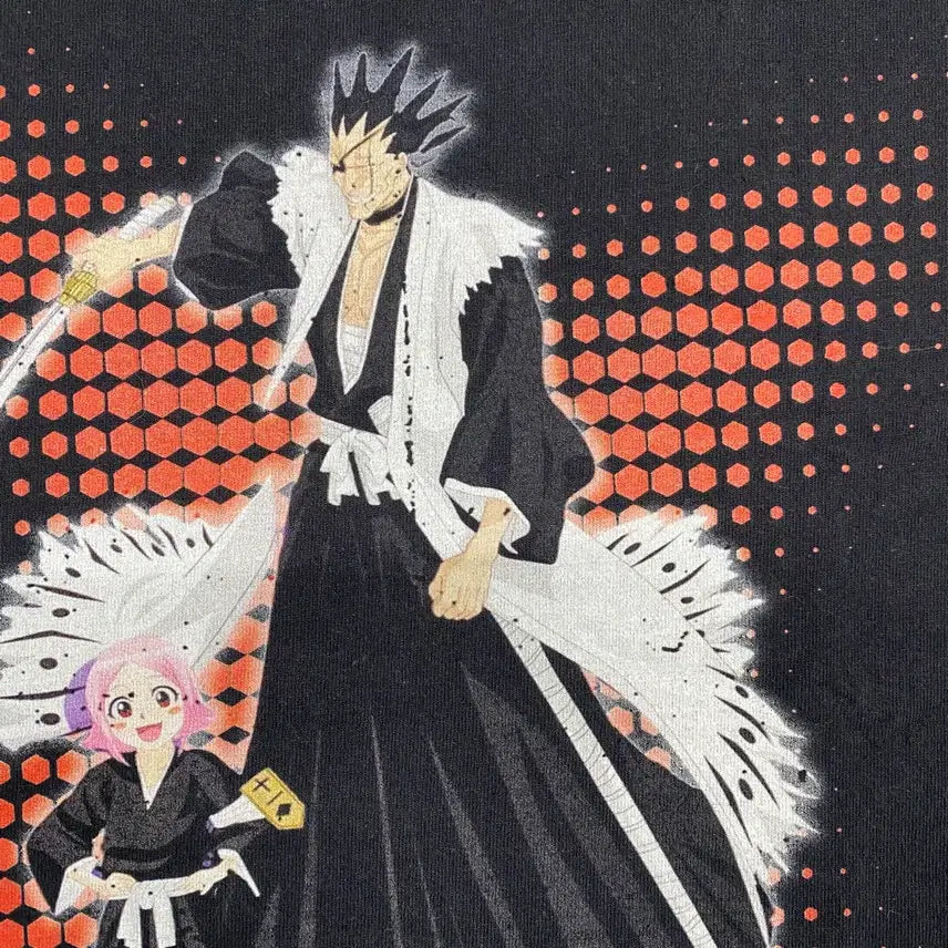 [BUNJANG] Bleach Kenpachi Bootleg Anime T-Shirt / 블리치 켄파치 부틀렉 애니메이션 티셔츠
