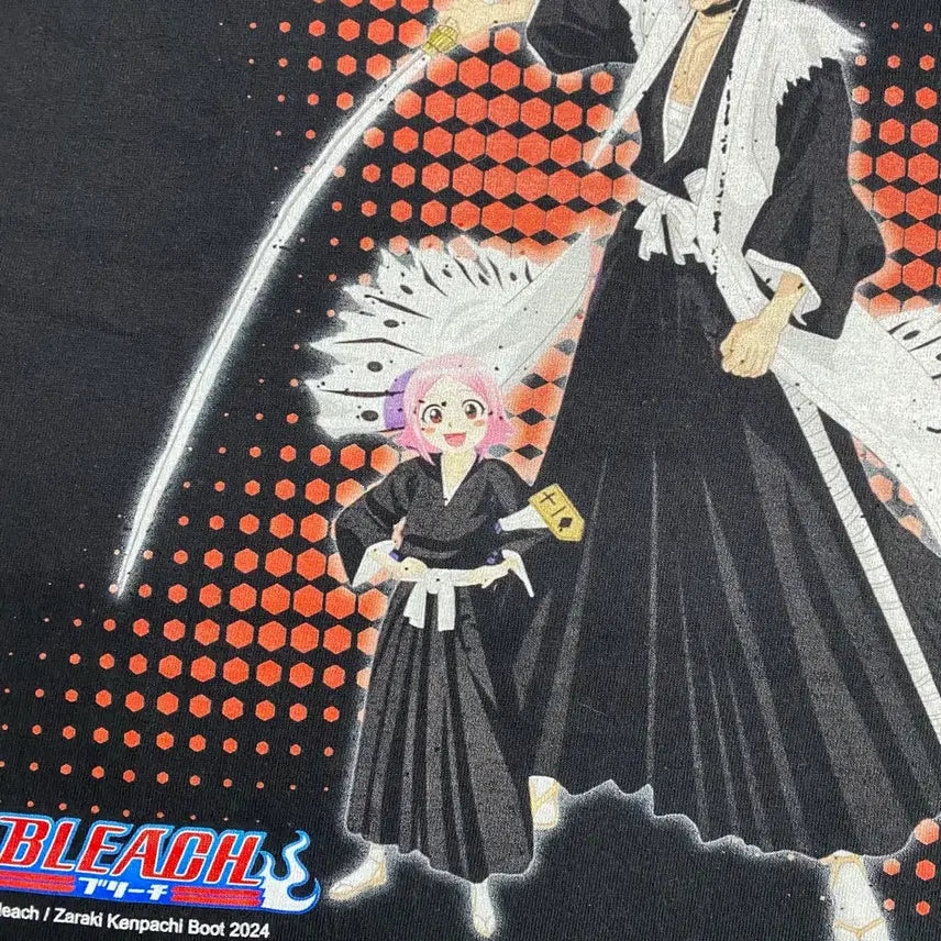 [BUNJANG] Bleach Kenpachi Bootleg Anime T-Shirt / 블리치 켄파치 부틀렉 애니메이션 티셔츠