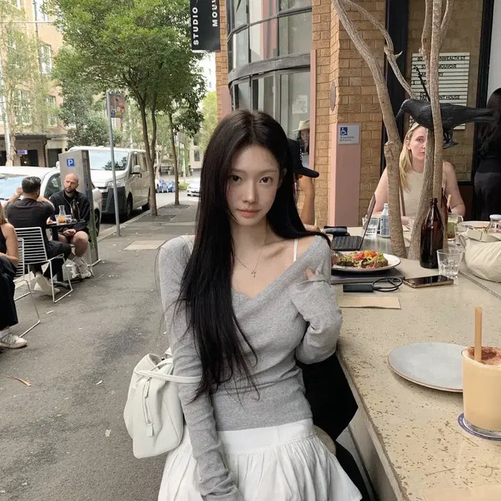 [BUNJANG] Leeds Daisy Gabardine Mini Skirt / 더위시리즈 leeds Daisy gabardine mini skirt