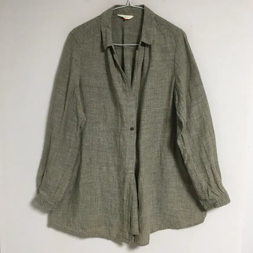[BUNJANG] ISAE Linen Shirt Jacket / ISAE 이새 린넨 셔츠형 자켓 8