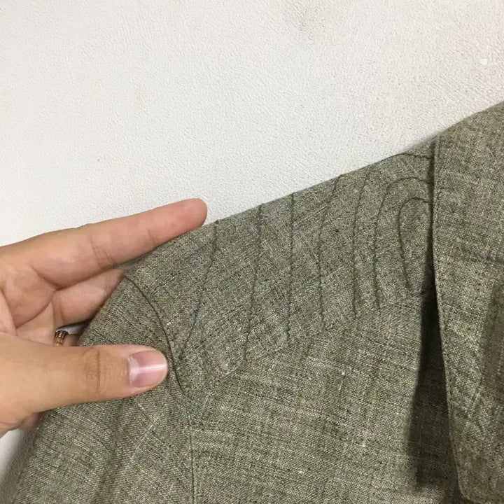 [BUNJANG] ISAE Linen Shirt Jacket / ISAE 이새 린넨 셔츠형 자켓 8