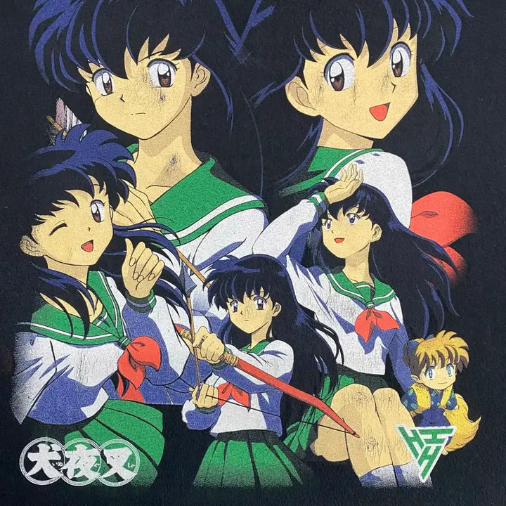 [BUNJANG] Inuyasha Official Anime T-Shirt / 이누야샤 오피셜 애니메이션 티셔츠