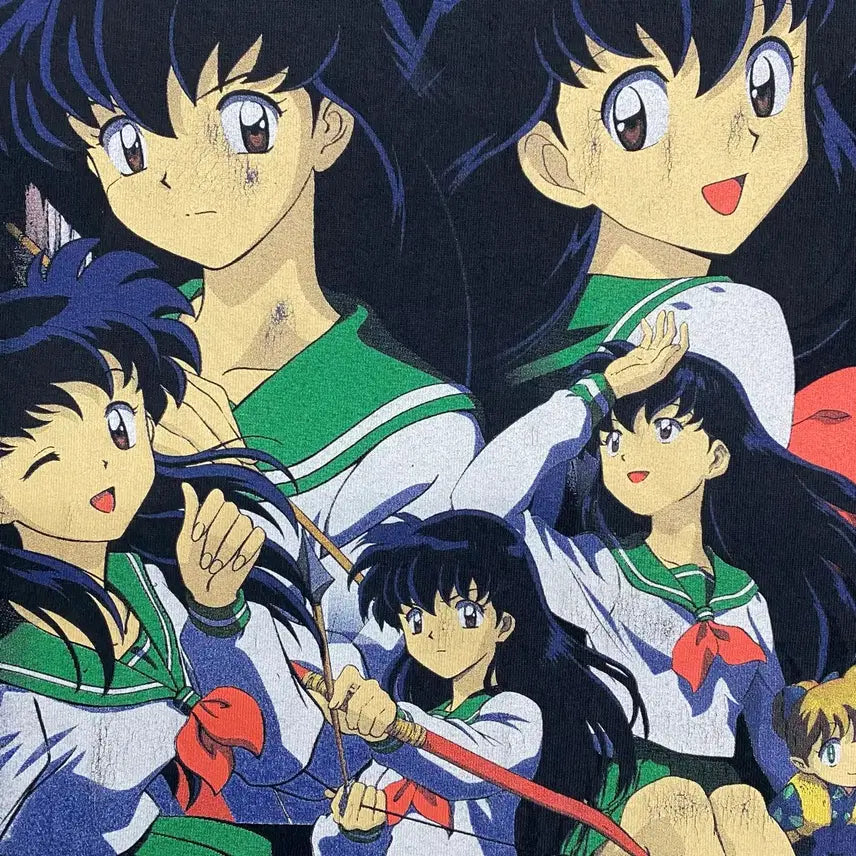[BUNJANG] Inuyasha Official Anime T-Shirt / 이누야샤 오피셜 애니메이션 티셔츠