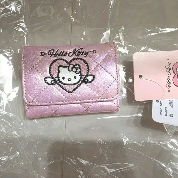 [BUNJANG] Spinns 50th Anniversary Limited Edition Pink Kitty Wallet / spinns 50주년 한정판 콜라보 핑크 키티지갑