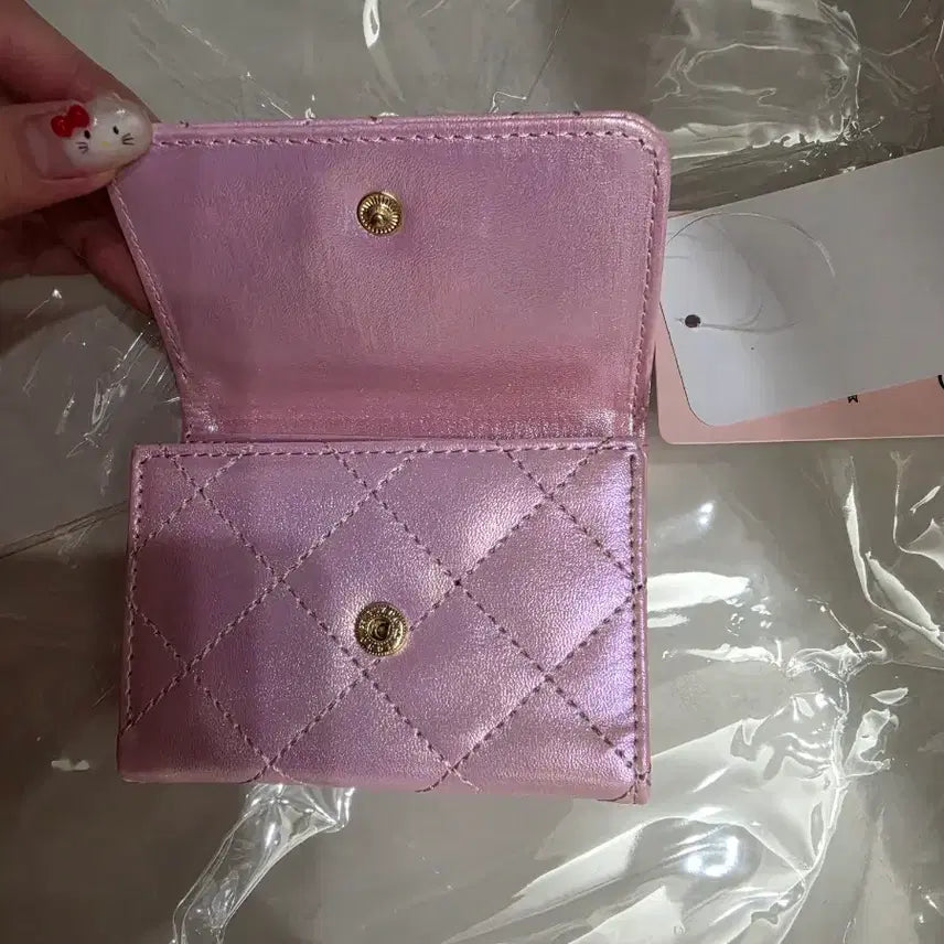 [BUNJANG] Spinns 50th Anniversary Limited Edition Pink Kitty Wallet / spinns 50주년 한정판 콜라보 핑크 키티지갑
