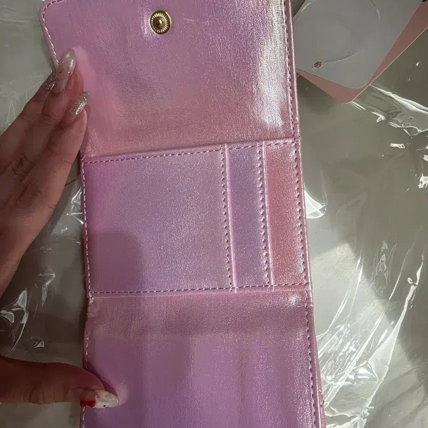 [BUNJANG] Spinns 50th Anniversary Limited Edition Pink Kitty Wallet / spinns 50주년 한정판 콜라보 핑크 키티지갑