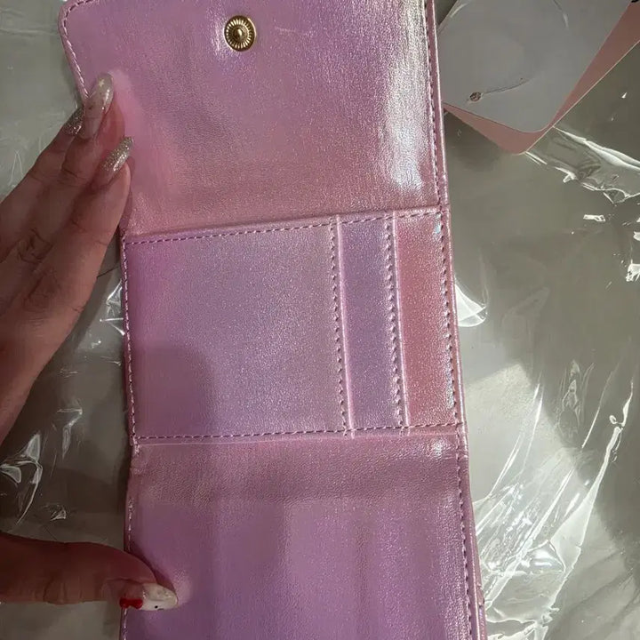 [BUNJANG] Spinns 50th Anniversary Limited Edition Pink Kitty Wallet / spinns 50주년 한정판 콜라보 핑크 키티지갑