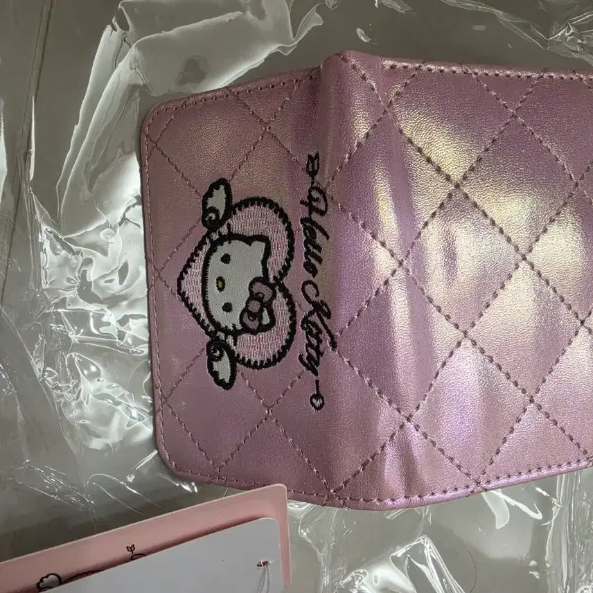 [BUNJANG] Spinns 50th Anniversary Limited Edition Pink Kitty Wallet / spinns 50주년 한정판 콜라보 핑크 키티지갑