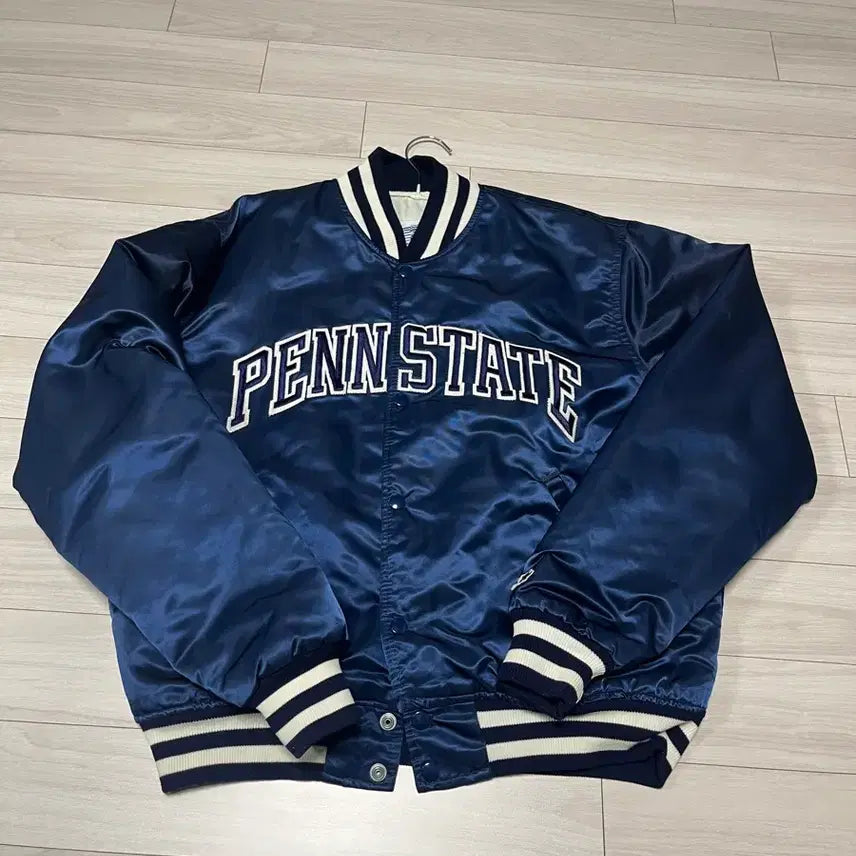 [BUNJANG] Vintage 90s Starter Satin Jacket Pennsylvania USA / 90s 빈티지 스타터 사틴자켓 펜실베니아 usa L