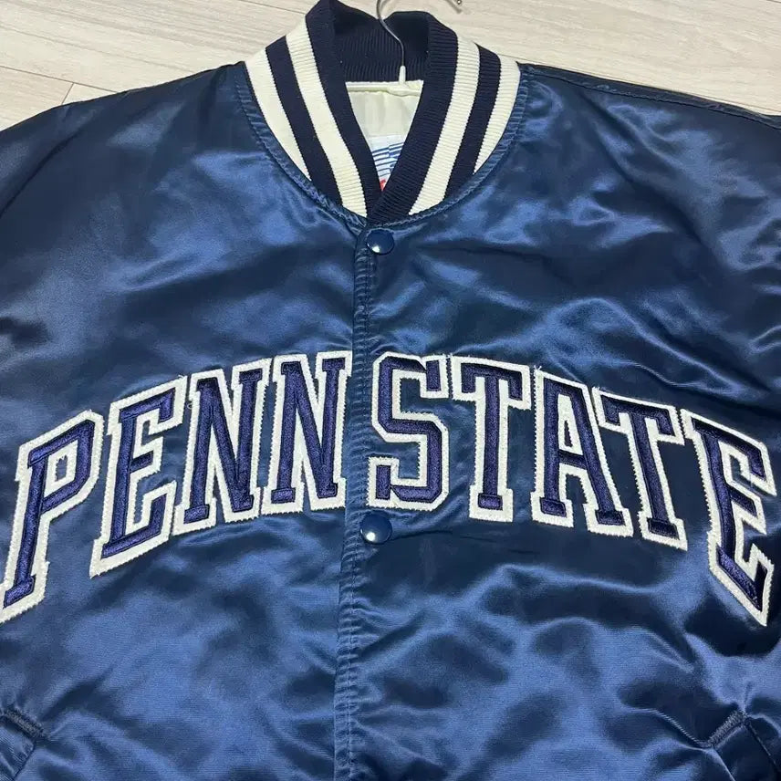 [BUNJANG] Vintage 90s Starter Satin Jacket Pennsylvania USA / 90s 빈티지 스타터 사틴자켓 펜실베니아 usa L