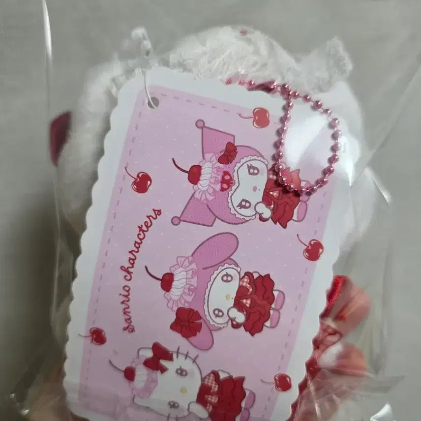 [BUNJANG] Sanrio Showbii Whipping Cherry Kitty Mascot / 산리오 쇼비도 휘핑체리 키티 마스코트