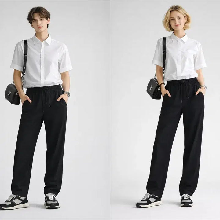 [BUNJANG] Solid Hom Black Pants / 봄여름용 편한데 멋까지 챙긴 솔리드옴 블랙 팬츠 /공용