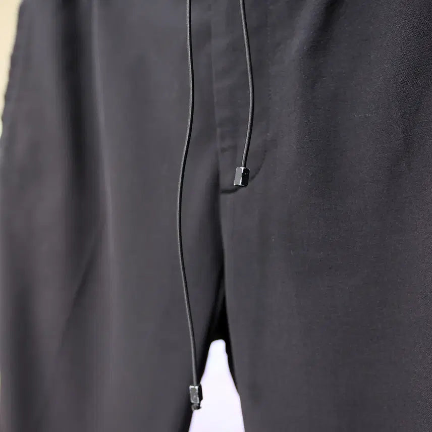 [BUNJANG] Solid Hom Black Pants / 봄여름용 편한데 멋까지 챙긴 솔리드옴 블랙 팬츠 /공용